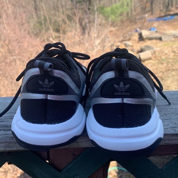 Adidas Haiwee Core Black Sz 6.5 - Picture 4 of 7